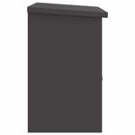 Casa si Gradina - Constructii - Depozitare, transport si protectie - Cutii postale - Cutie pentru colet Negru 44 x 35 x 59 cm Otel - Infinity.ro
