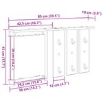 Casa si Gradina - Mobilier - Biblioteci si rafturi - Rafturi - Racator de paltoane montat pe perete cu raft Pe perete stejar artizanal - Infinity.ro