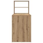 Casa si Gradina - Mobilier - Mese si birouri - Birouri - Birou cu stocare, Stejar artizanal 113x54x120 cm, Lemn aglomerat - Infinity.ro