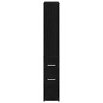 Casa si Gradina - Mobilier - Dulapuri si sifoniere - Dulapuri - Dulap Ingust pentru Baie Stejar negru 22 x 41 x 135 cm PAL - Infinity.ro