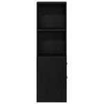 Casa si Gradina - Mobilier - Dulapuri si sifoniere - Dulapuri - Dulap Ingust pentru Baie Stejar negru 22 x 41 x 135 cm PAL - Infinity.ro