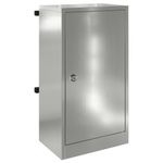 Casa si Gradina - Constructii - Depozitare, transport si protectie - Cutii postale - cutie postala Negru 30 x 23 x 55 cm Otel galvanizat - Infinity.ro