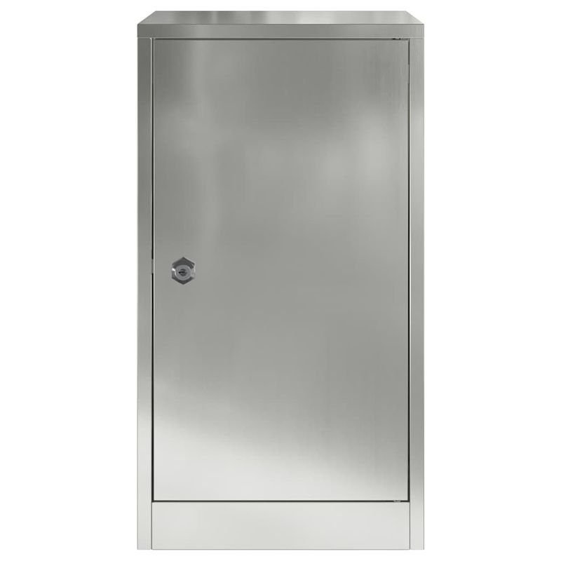 Casa si Gradina - Constructii - Depozitare, transport si protectie - Cutii postale - cutie postala Negru 30 x 23 x 55 cm Otel galvanizat - Infinity.ro