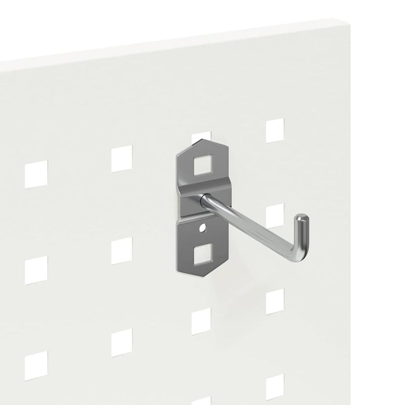 Casa si Gradina - Constructii - Depozitare, transport si protectie - Organizatoare si cutii scule - Carucior pentru unelte cu raft cu roata cu depozitare Manual Alb 65 x 35 x 111 cm Metal - Infinity.ro