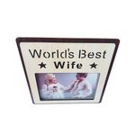 Market - Cadouri - Rame si albume foto - Rama foto 10x15, Worlds Best Wife, 2D23-13 - Infinity.ro