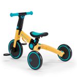 Jucarii, Copii si Bebe - Jucarii si jocuri - Jucarii de exterior - Triciclete - Bicicleta de echilibru / tricicleta kinderkraft 4trike, primrose yellow - Infinity.ro