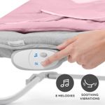 Casa si Gradina - Mobilier - Mobilier copii - Balansoare, leagane si hamace - Sezlong 3 in 1, kinderkraft felio 2, peony rose - Infinity.ro