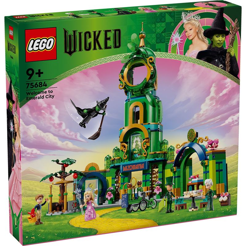 Jucarii, Copii si Bebe - Jucarii si jocuri - Seturi de constructie si cuburi - Seturi de constructie - Lego wicked bun venit in orasul de smarald 75684 - Infinity.ro