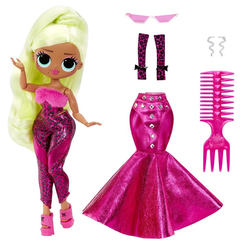 Jucarii, Copii si Bebe - Jucarii si jocuri - Papusi si accesorii - Papusi - L.o.l. surprise! omg lady diva papusa fashionista cu accesorii - Infinity.ro