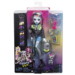 Jucarii, Copii si Bebe - Jucarii si jocuri - Papusi si accesorii - Papusi - Monster high papusa frankie stein si animalut watzie - Infinity.ro
