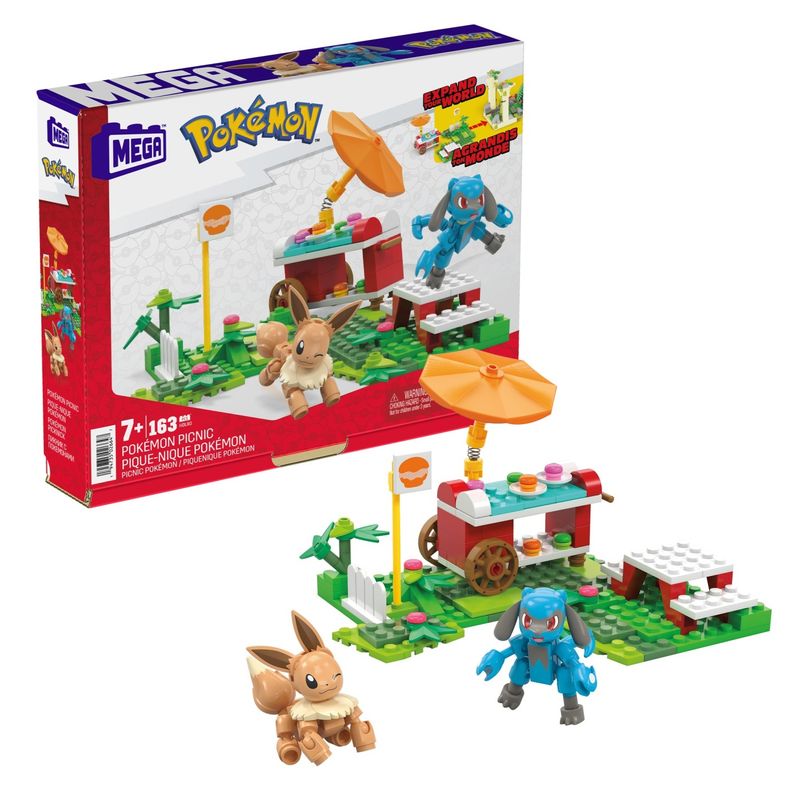 Jucarii, Copii si Bebe - Jucarii si jocuri - Seturi de constructie si cuburi - Seturi de constructie - Pokemon mega picnicul pokemon - Infinity.ro