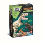 Jucarii, Copii si Bebe - Jucarii si jocuri - Jucarii de rol - Frumusete, bijuterii si accesorii fetite - Stiinta si joaca descopera dinozaurul t-rex fluo - Infinity.ro