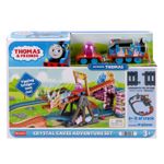Jucarii, Copii si Bebe - Jucarii si jocuri - Vehicule si jucarii cu telecomanda - Trenulete de jucarie - Thomas set de joaca crystal caves adventure cu locomotiva motorizata thomas - Infinity.ro