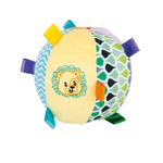 Jucarii, Copii si Bebe - Jucarii si jocuri - Jucarii bebelusi - Jucarii zornaitoare - Winfun minge zornaitoare leu din material textil - Infinity.ro