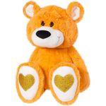 Jucarii, Copii si Bebe - Jucarii si jocuri - Jucarii de plus - Plus ursulet andry portocaliu 45cm - Infinity.ro