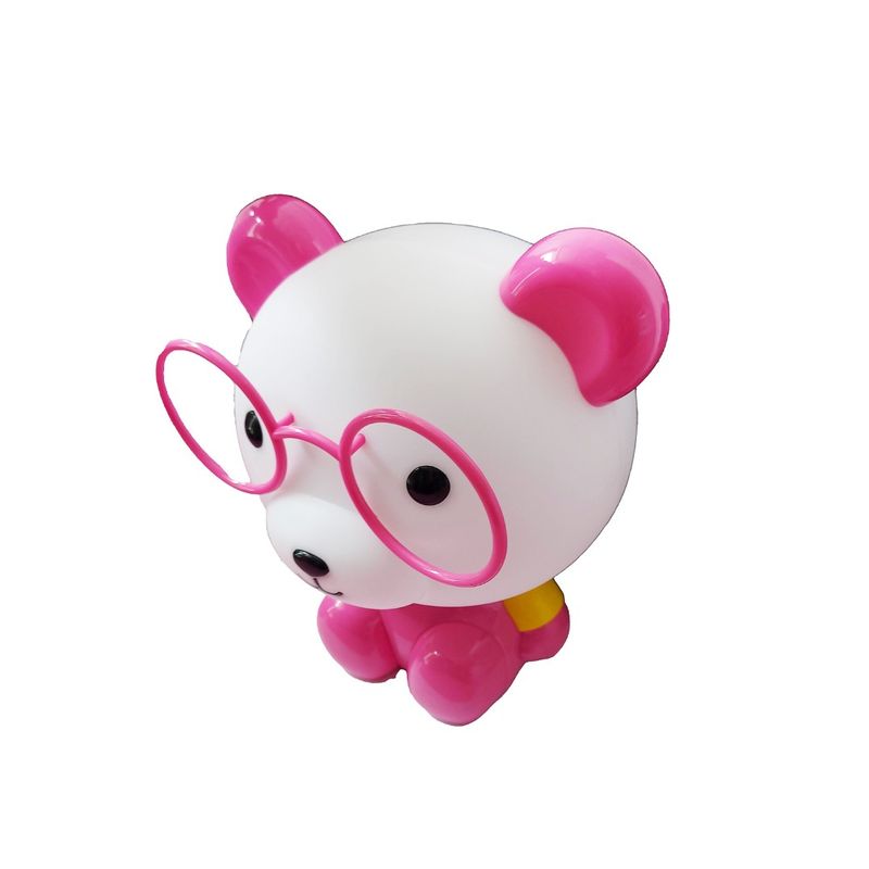 Casa si Gradina - Corpuri si surse de iluminat - Veioze si lampi - Veioze - Veioza in forma de Ursulet, roz, 26 cm, soclu E14, 40W, 1539GX-1 - Infinity.ro