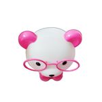 Casa si Gradina - Corpuri si surse de iluminat - Veioze si lampi - Veioze - Veioza in forma de Ursulet, roz, 26 cm, soclu E14, 40W, 1539GX-1 - Infinity.ro