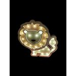 Casa si Gradina - Corpuri si surse de iluminat - Veioze si lampi - Veioze - Lampa de veghe cu leduri, In forma de Leu, 33 cm, 6818-6A - Infinity.ro