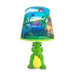 Casa si Gradina - Corpuri si surse de iluminat - Veioze si lampi - Veioze - Veioza din ceramica, Dinozaur, 33 cm, soclu E14, 40W, 1012G-1 - Infinity.ro