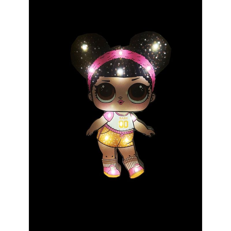 Casa si Gradina - Corpuri si surse de iluminat - Veioze si lampi - Veioze - Lampa de veghe cu leduri, In forma de Baby, 30 cm, 6818-10A - Infinity.ro