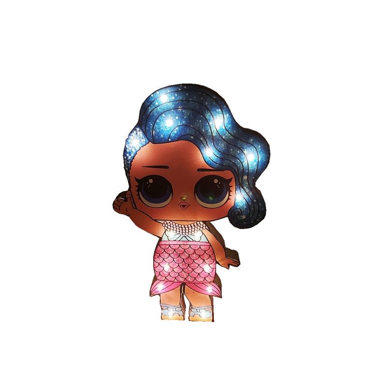 Casa si Gradina - Corpuri si surse de iluminat - Veioze si lampi - Veioze - Lampa de veghe cu leduri, In forma de Baby, 30 cm, 6818-10B - Infinity.ro