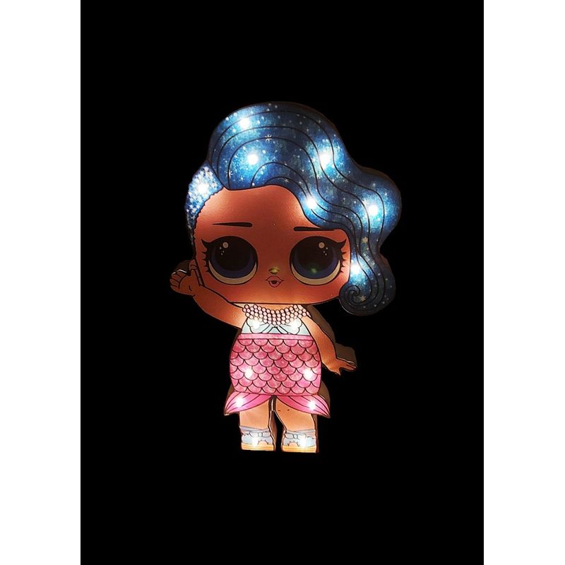 Casa si Gradina - Corpuri si surse de iluminat - Veioze si lampi - Veioze - Lampa de veghe cu leduri, In forma de Baby, 30 cm, 6818-10B - Infinity.ro