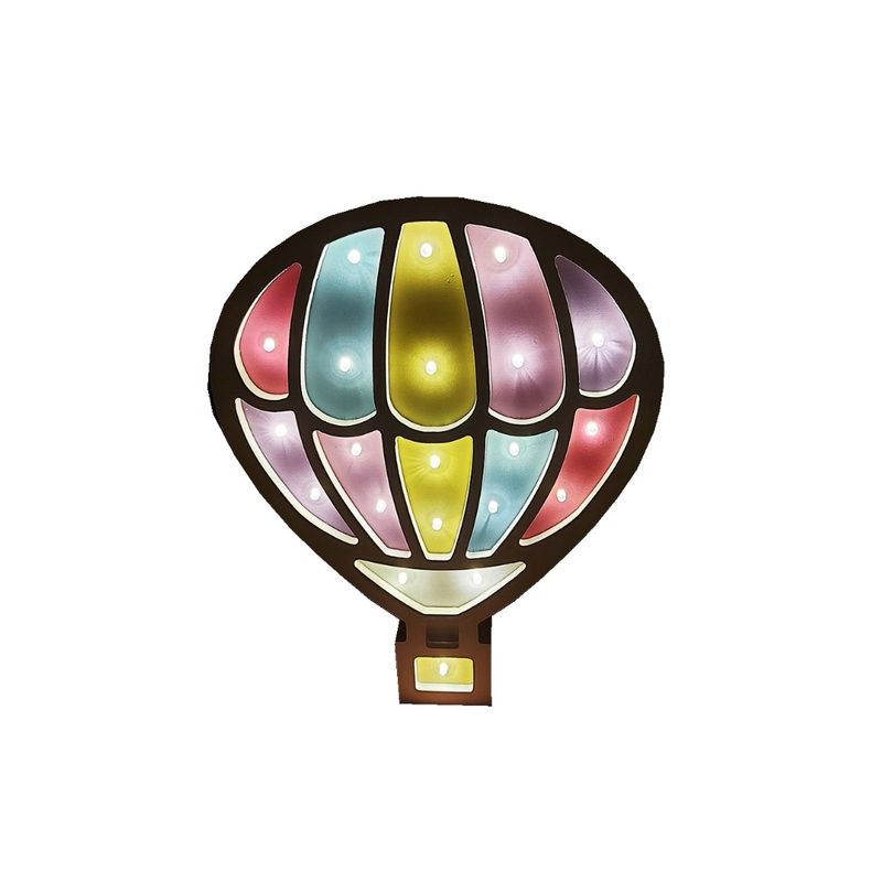 Casa si Gradina - Corpuri si surse de iluminat - Veioze si lampi - Veioze - Lampa de veghe cu leduri, In forma de Balon, 30 cm, 6818-7 - Infinity.ro