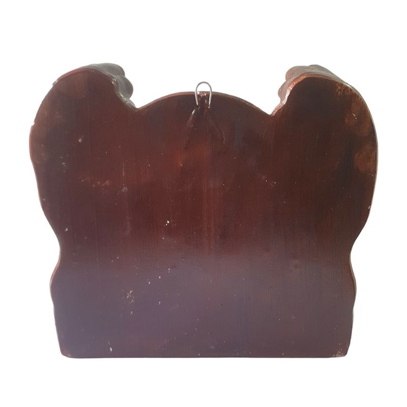 Casa si Gradina - Decoratiuni - Aromaterapie si lumanari - Suporturi lumanari - Candela cu doua maini, Maica Domnului, 21 cm, GXL018 - Infinity.ro