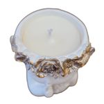 Casa si Gradina - Decoratiuni - Aromaterapie si lumanari - Suporturi lumanari - Suport Lumanare, Fetita, Alb, DVTR008 - Infinity.ro