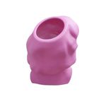 Casa si Gradina - Decoratiuni - Obiecte decorative - Vaze si boluri decorative - Vaza decorativa, Bust femeie, Vintage Roz, 21 cm, 356310DV - Infinity.ro