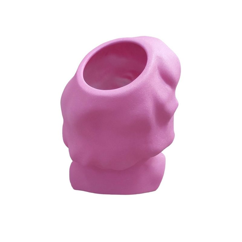 Casa si Gradina - Decoratiuni - Obiecte decorative - Vaze si boluri decorative - Vaza decorativa, Bust femeie, Vintage Roz, 21 cm, 356310DV - Infinity.ro