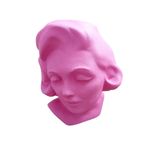 Casa si Gradina - Decoratiuni - Obiecte decorative - Vaze si boluri decorative - Vaza decorativa, Bust femeie, Vintage Roz, 21 cm, 356310DV - Infinity.ro