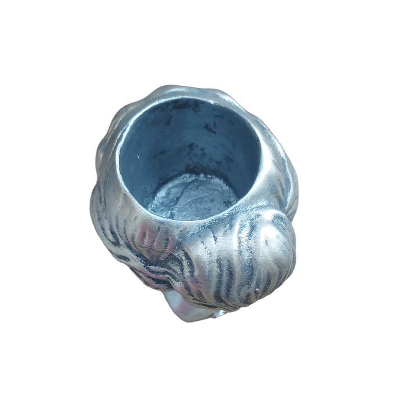 Casa si Gradina - Decoratiuni - Obiecte decorative - Vaze si boluri decorative - Vaza decorativa, Bust femeie, Vintage Gri, 23 cm, 356309DV - Infinity.ro