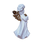 Casa si Gradina - Decoratiuni - Obiecte decorative - Accesorii decorative - Statueta decorativa, Inger, Alb, 23 cm, DVAN0601-3G - Infinity.ro