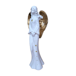 Casa si Gradina - Decoratiuni - Obiecte decorative - Accesorii decorative - Statueta decorativa, Inger, Alb, 33 cm, DVAN0045-3G - Infinity.ro