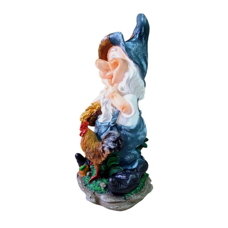 Casa si Gradina - Decoratiuni - Obiecte decorative - Accesorii decorative - Statueta decorativa, Pitic, Multicolor, 42 cm, DVG0147P - Infinity.ro