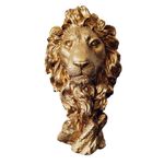 Casa si Gradina - Decoratiuni - Obiecte decorative - Accesorii decorative - Statueta decorativa, Leu, Auriu, 32 cm, DVID11 - Infinity.ro
