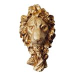 Casa si Gradina - Decoratiuni - Obiecte decorative - Accesorii decorative - Statueta decorativa, Leu, Auriu, 32 cm, DVID11 - Infinity.ro