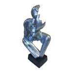 Casa si Gradina - Decoratiuni - Obiecte decorative - Accesorii decorative - Statueta Decorativa Masca, Indragostiti, Argintiu, 28 cm, 064SX-1 - Infinity.ro