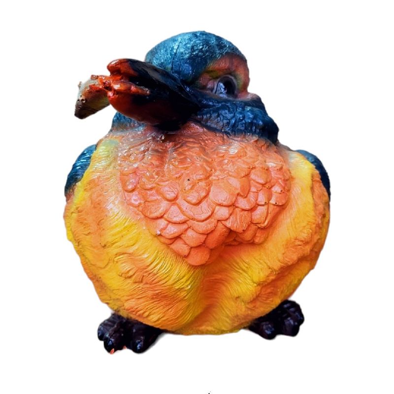 Casa si Gradina - Decoratiuni - Obiecte decorative - Accesorii decorative - Statueta decorativa, Pasare, Multicolor, 24 cm, DVF0104-2P - Infinity.ro