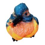 Casa si Gradina - Decoratiuni - Obiecte decorative - Accesorii decorative - Statueta decorativa, Pasare, Multicolor, 24 cm, DVF0104-2P - Infinity.ro