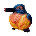 Casa si Gradina - Decoratiuni - Obiecte decorative - Accesorii decorative - Statueta decorativa, Pasare, Multicolor, 24 cm, DVF0104-2P - Infinity.ro