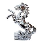 Casa si Gradina - Decoratiuni - Obiecte decorative - Accesorii decorative - Statueta decorativa, in forma de Cal, Argintiu, 30 cm, 1944G - Infinity.ro