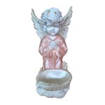 Casa si Gradina - Decoratiuni - Obiecte decorative - Accesorii decorative - Statueta decorativa, Inger, Roz, 35 cm, DVAN0028-2G - Infinity.ro