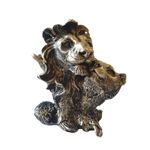 Casa si Gradina - Decoratiuni - Obiecte decorative - Accesorii decorative - Statueta decorativa, Lei, Argintiu, 14 cm, XQ4001 - Infinity.ro