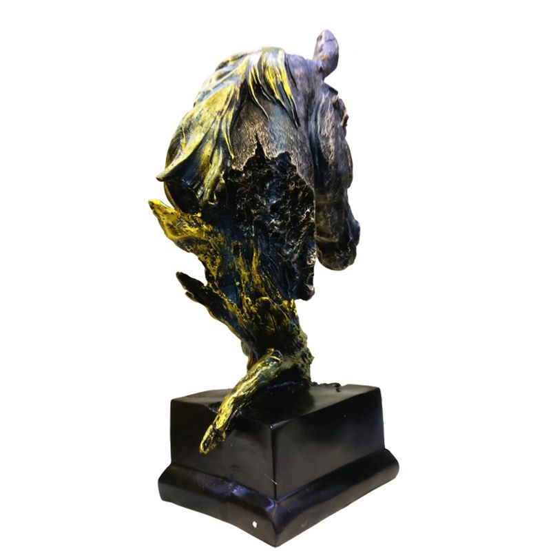 Casa si Gradina - Decoratiuni - Obiecte decorative - Accesorii decorative - Statueta decorativa, Cap de cal, 40 cm,  XY800D - Infinity.ro