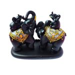 Casa si Gradina - Decoratiuni - Obiecte decorative - Accesorii decorative - Statueta, Famile de elefanti, 19 cm, 9465XD - Infinity.ro