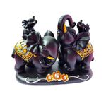 Casa si Gradina - Decoratiuni - Obiecte decorative - Accesorii decorative - Statueta, Famile de elefanti, 19 cm, 9465XD - Infinity.ro