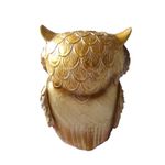 Casa si Gradina - Decoratiuni - Obiecte decorative - Accesorii decorative - Statueta decorativa, Bufnita, Auriu, 16 cm, GA29196 - Infinity.ro