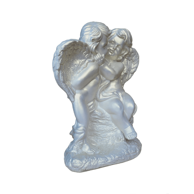 Casa si Gradina - Decoratiuni - Obiecte decorative - Accesorii decorative - Statueta decorativa, Gri, Roz, 36 cm, DVAN0029G - Infinity.ro